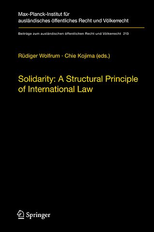 Solidarity: A Structural Principle of International Law