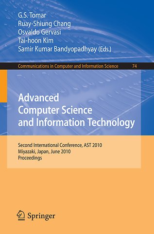Advanced Computer Science and Information Technology