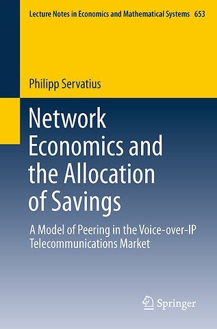 Network Economics and the Allocation of Savings