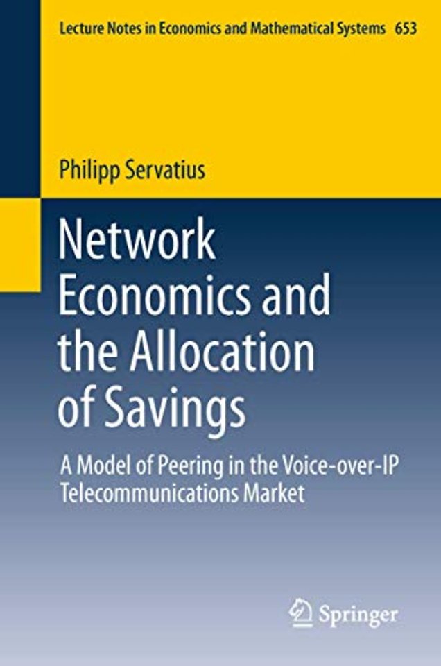 Network Economics and the Allocation of Savings