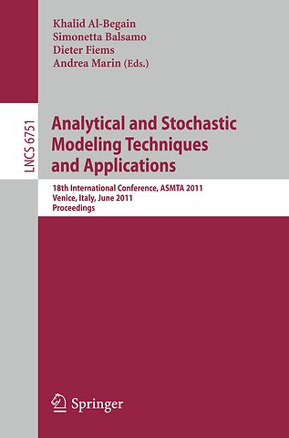 Analytical and Stochastic Modeling Techniques and Applications