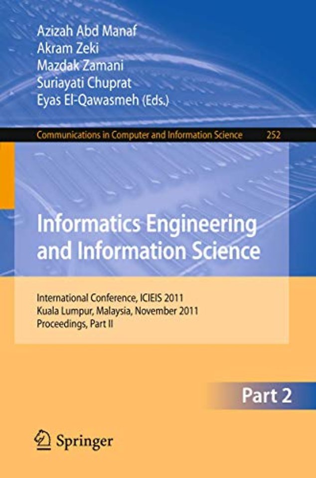 Informatics Engineering and Information Science, Part II