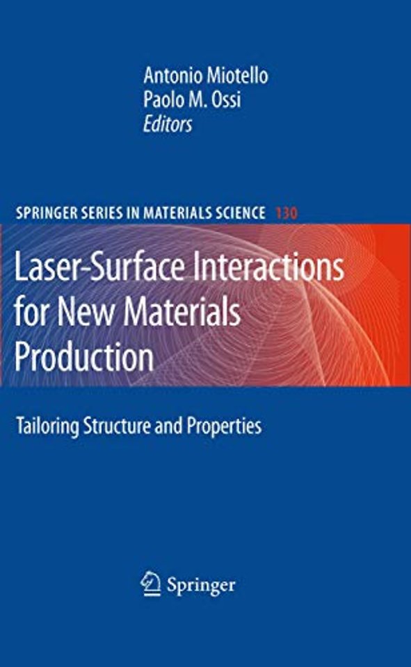 Laser-Surface Interactions for New Materials Production
