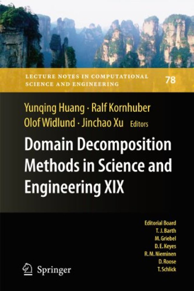 Domain Decomposition Methods in Science and Engineering XIX