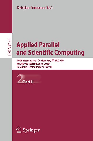 Applied Parallel and Scientific Computing