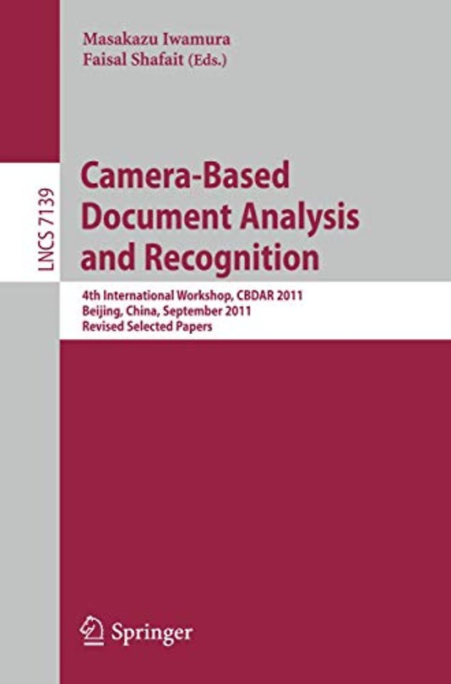 Camera-Based Document Analysis and Recognition