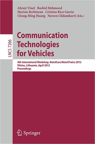 Communication Technologies for Vehicles