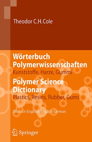 Wörterbuch Polymerwissenschaften/Polymer Science Dictionary