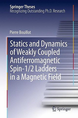 Statics and Dynamics of Weakly Coupled Antiferromagnetic Spin-1/2 Ladders in a Magnetic Field