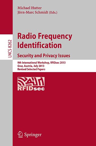 Radio Frequency Identification: Security and Privacy Issues