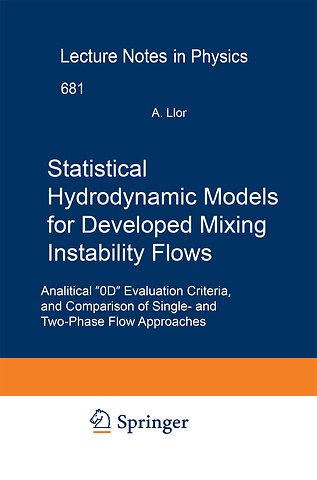Statistical Hydrodynamic Models for Developed Mixing Instability Flows