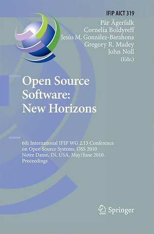 Open Source Software: New Horizons
