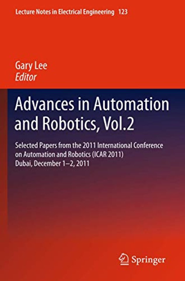 Advances in Automation and Robotics, Vol.2