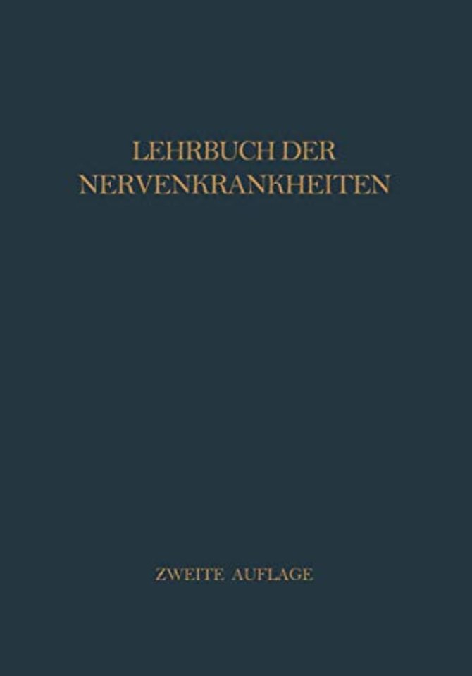 Lehrbuch der Nervenkrankheiten