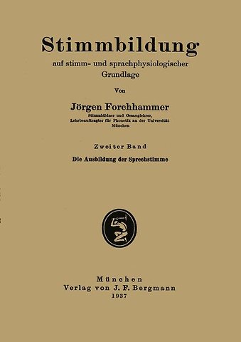 Stimmbildung auf stimm- und sprachphysiologischer Grundlage