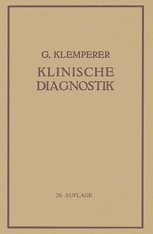 Grundriss Der Klinischen Diagnostik