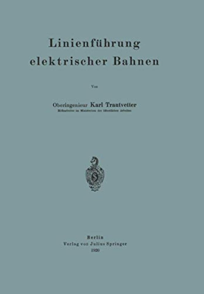 Linienführung elektrischer Bahnen