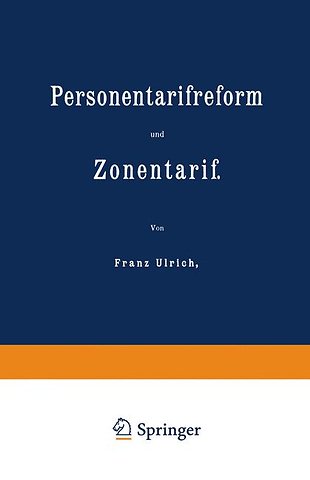 Personentarifreform und Zonentarif