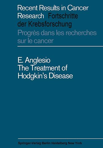 The Treatment of Hodgkin’s Disease