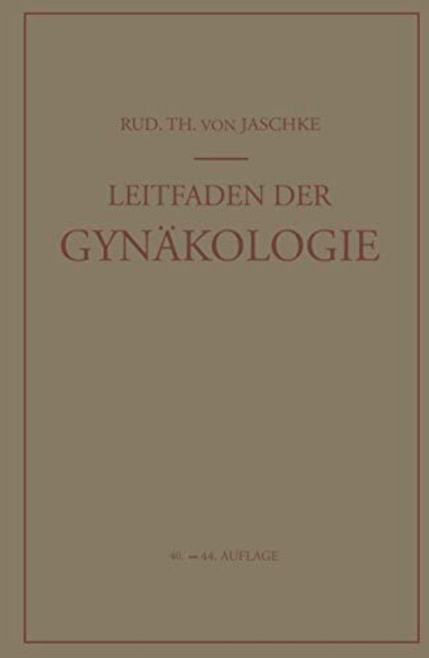 Leitfaden der Gynäkologie