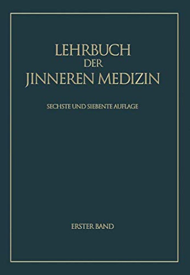 Lehrbuch der inneren Medizin