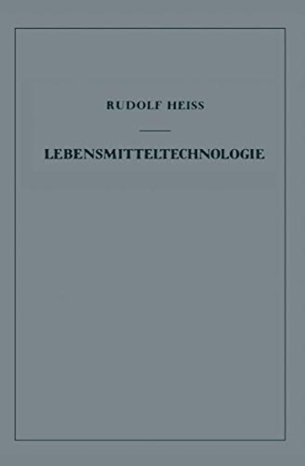 Lebensmitteltechnologie
