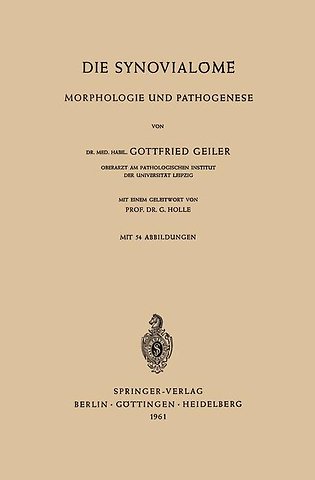 Die Synovialome