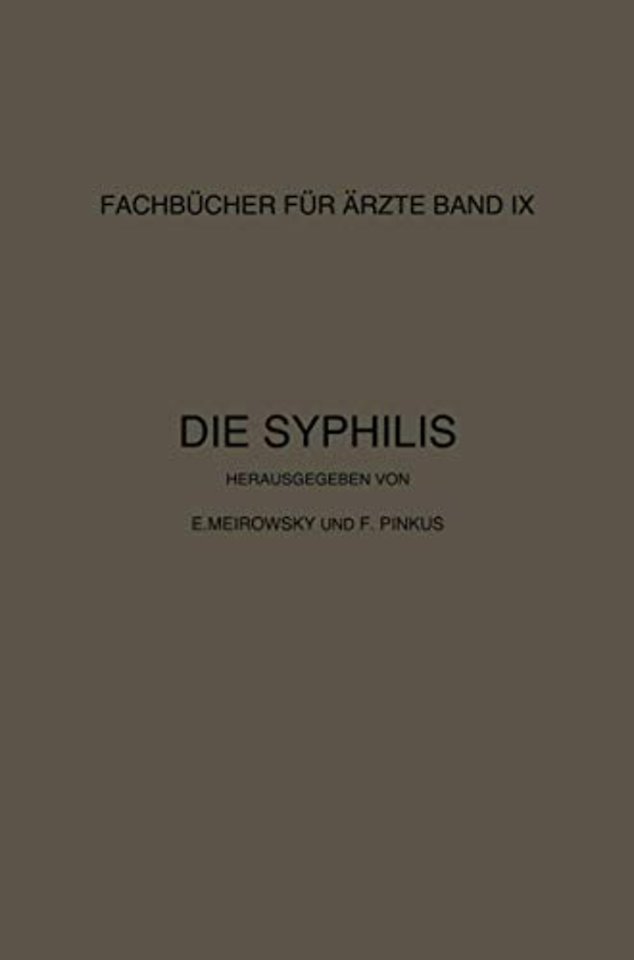 Die Syphilis
