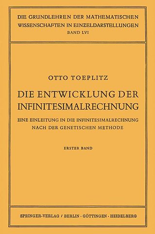 Die Entwicklung der Infinitesimalrechnung