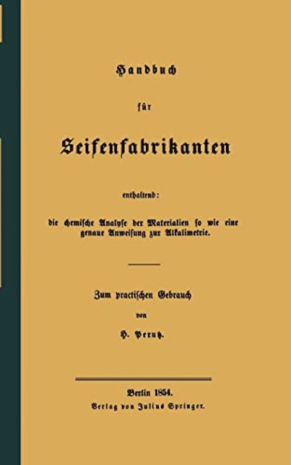 Handbuch für Seifenfabrikanten