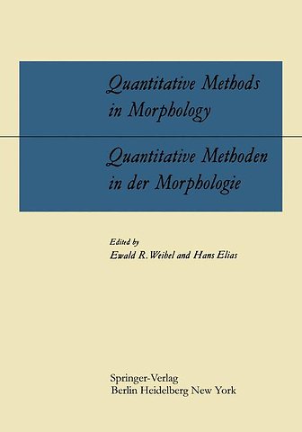 Quantitative Methods in Morphology / Quantitative Methoden in der Morphologie