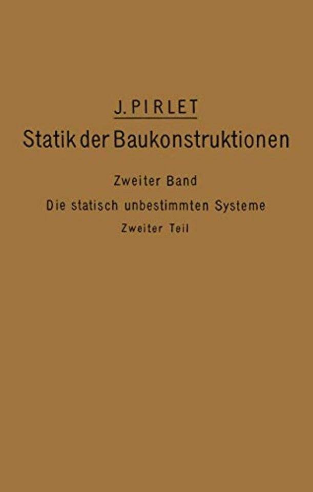 Kompendium der Statik der Baukonstruktionen