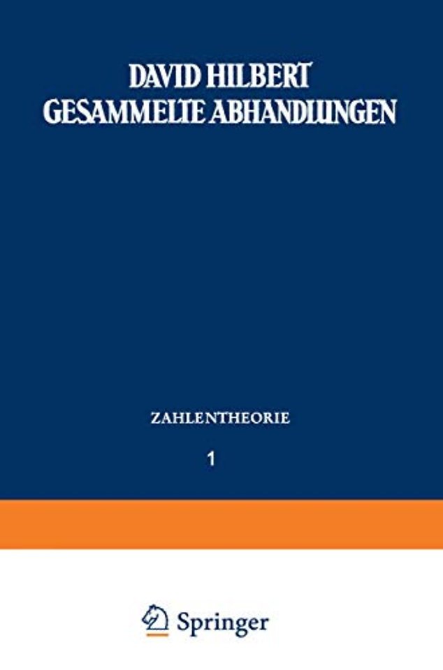 Gesammelte Abhandlungen
