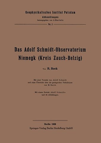 Das Adolf Schmidt-Observatorium Niemegk (Kreis Zauch-Belzig)