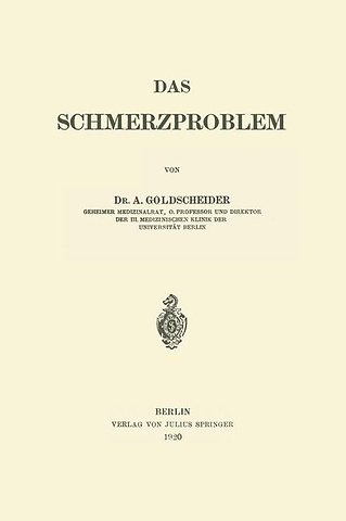 Das Schmerzproblem