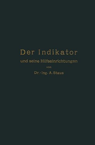 Der Indikator und seine Hilfseinrichtungen
