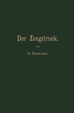 Der Zeugdruck