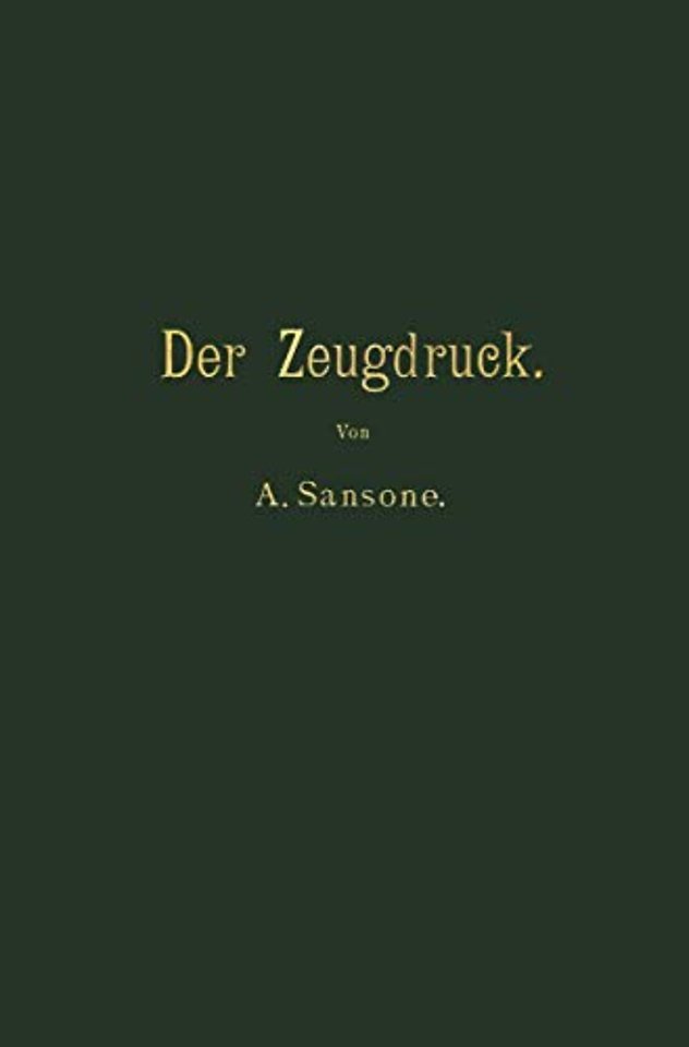 Der Zeugdruck