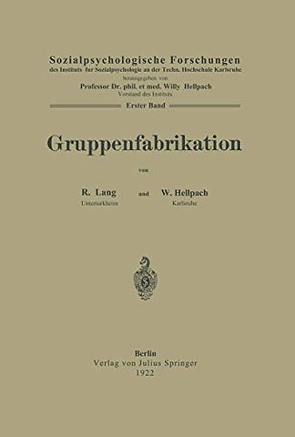 Gruppenfabrikation