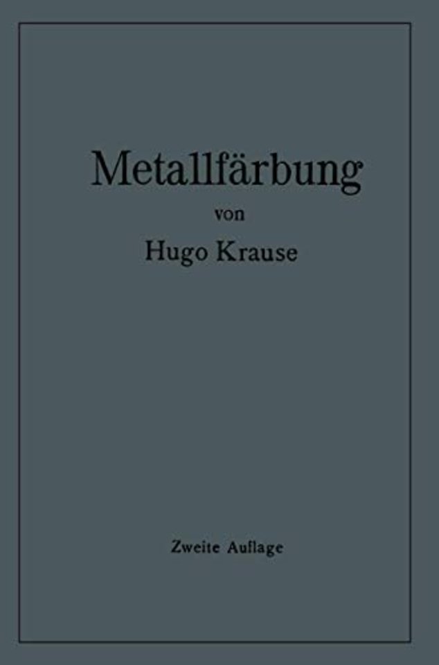 Metallfärbung