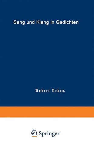 Sang und Klang in Gedichten