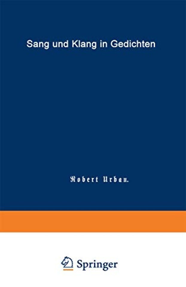 Sang und Klang in Gedichten