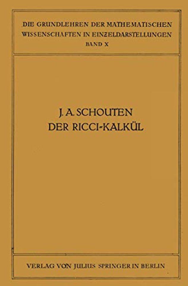 Der Ricci-Kalkül