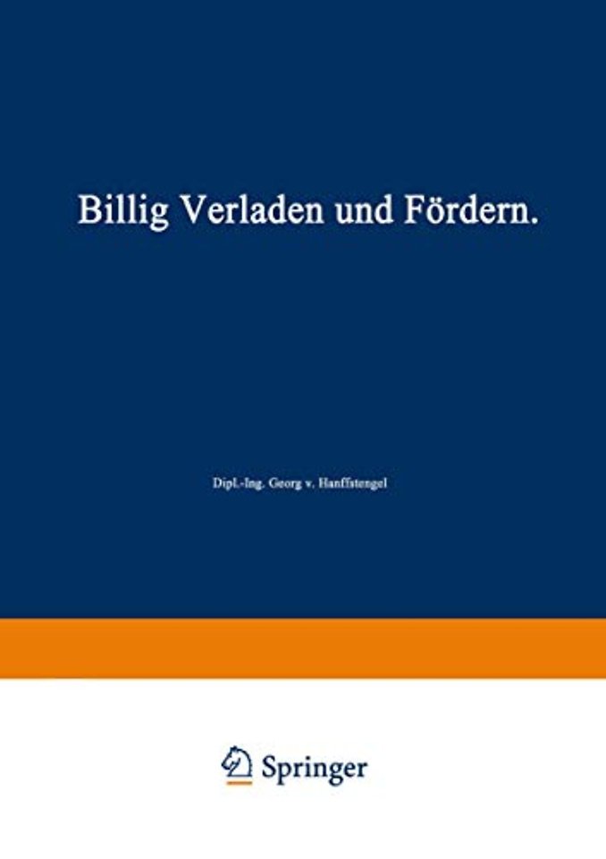 Billig Verladen und Fördern