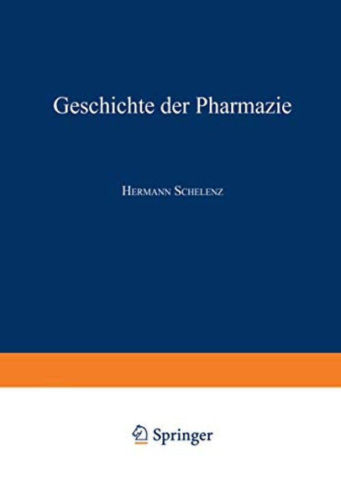 Geschichte der Pharmazie
