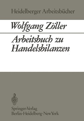 Arbeitsbuch zu Handelsbilanzen