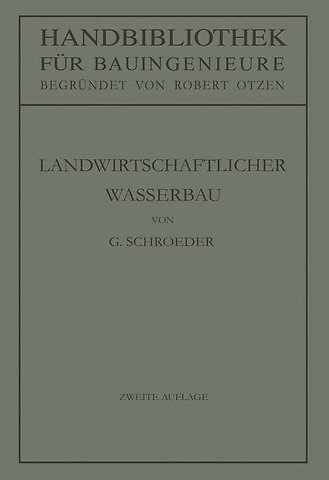 Landwirtschaftlicher Wasserbau