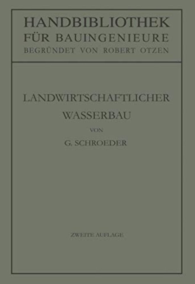 Landwirtschaftlicher Wasserbau