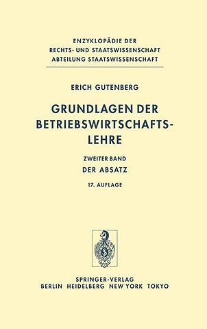 Grundlagen der Betriebswirtschaftslehre