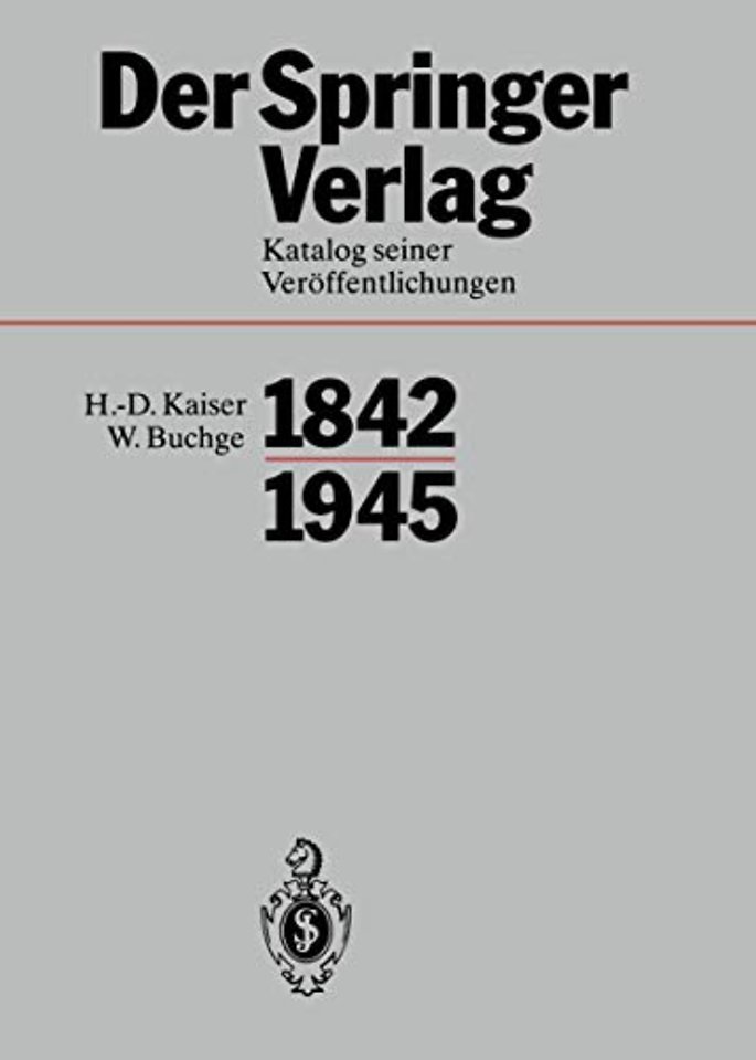Der Springer-Verlag